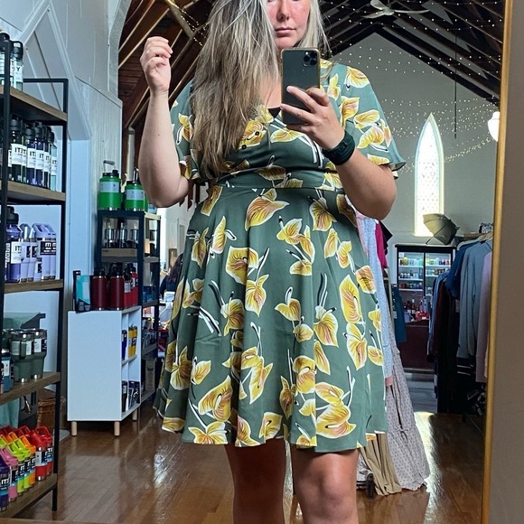 NWT Pink Martini - Garden of Love Dress - XL - Picture 3 of 8